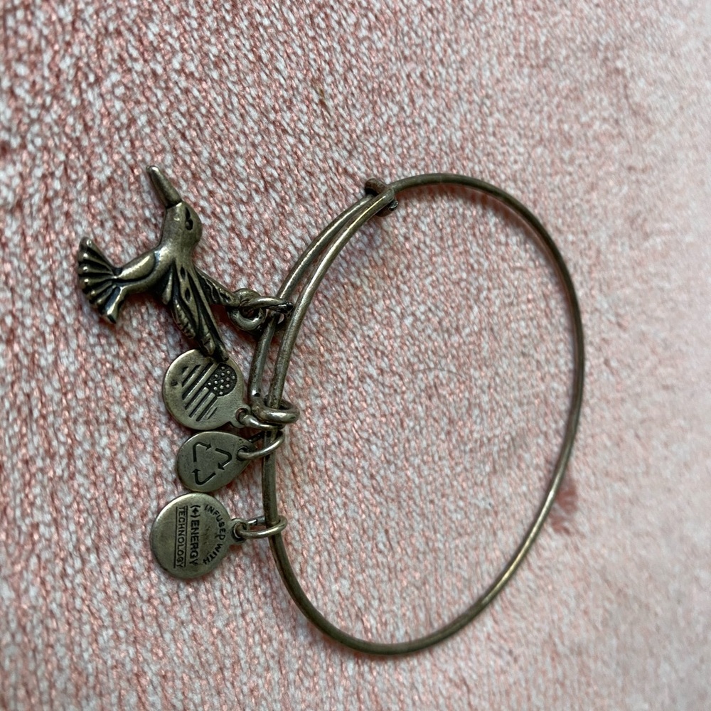 Alex and Ani hummingbird bracelet